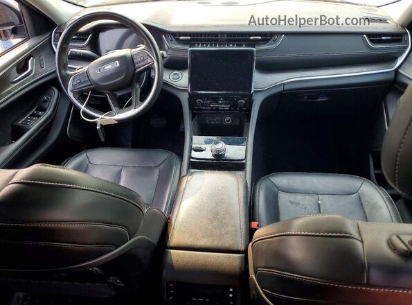 1C4RJKBG5M8123763 2021 JEEP GRAND Silver წინა პანელის ხედი