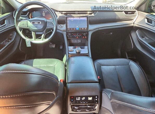 1C4RJKBG5M8138537 2021 JEEP GRAND Charcoal Dashboard view