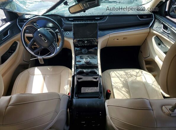 1C4RJKBG5M8141289 2021 JEEP GRAND White Widok deski rozdzielczej