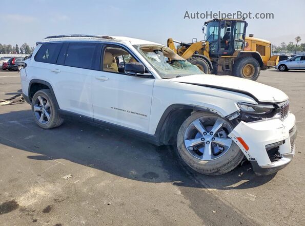 1C4RJKBG5M8141289 2021 JEEP GRAND White Przód prawy