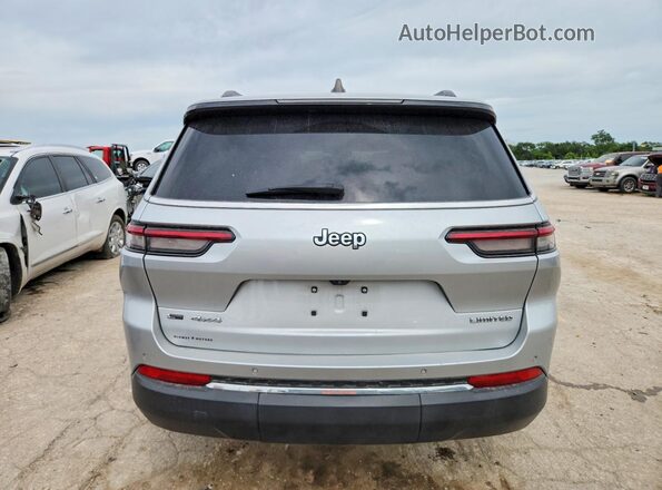 1C4RJKBG5M8178858 2021 JEEP GRAND Silver Вид ззаду