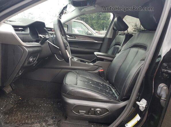 1C4RJKBG5M8181064 2021 JEEP GRAND Black წინა სალონის ხედი