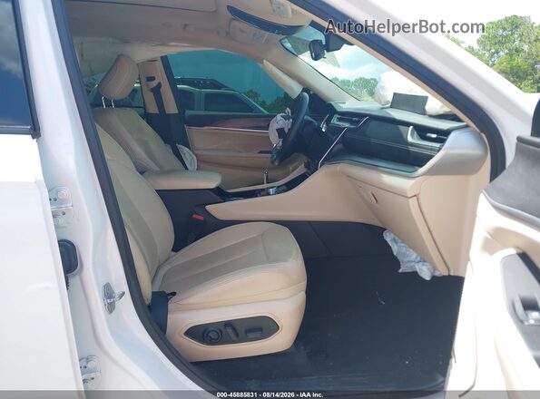 1C4RJKBG5M8186376 2021 JEEP GRAND CHEROKEE L White Սալոնի դիմացի տեսք