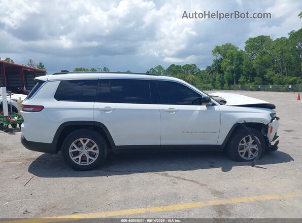 1C4RJKBG5M8186376 2021 JEEP GRAND CHEROKEE L White Սալոնի 360 աստիճան տեսք