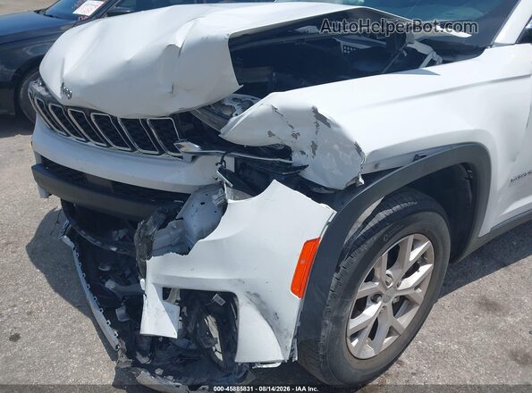 1C4RJKBG5M8186376 2021 JEEP GRAND CHEROKEE L White Սարքավորումների վահանակի տեսք