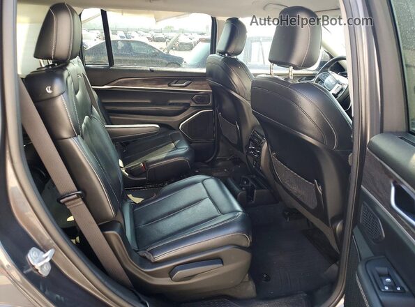 1C4RJKBG5N8603044 2022 JEEP GRAND Gray უკანა სავარძლების ხედი
