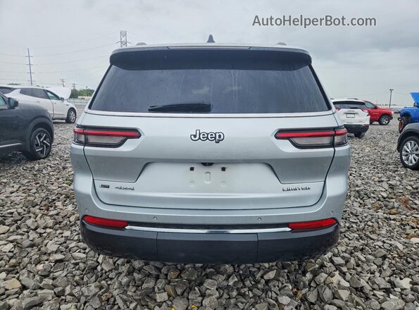 1C4RJKBG6M8110374 2021 JEEP GRAND Silver Rear view