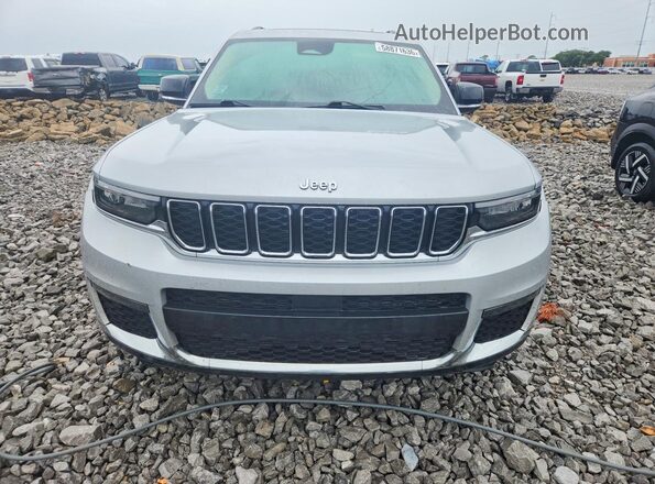 1C4RJKBG6M8110374 2021 JEEP GRAND Silver Front view