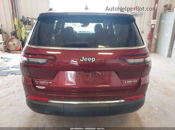 1C4RJKBG6M8139020 2021 JEEP GRAND CHEROKEE L Burgundy 