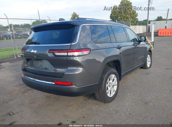 1C4RJKBG6P8830228 2023 JEEP GRAND CHEROKEE L Gray Задня права чверть