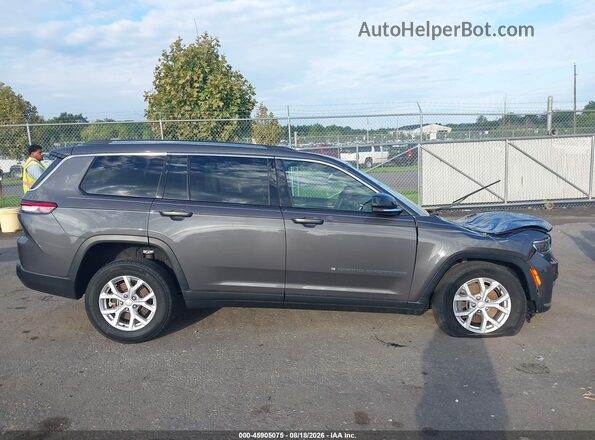 1C4RJKBG6P8830228 2023 JEEP GRAND CHEROKEE L Gray Вид задньої частини салону
