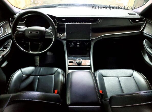 1C4RJKBG6R8522768 2024 JEEP GRAND Black Առջևի վահանակի տեսք
