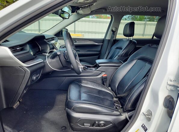 1C4RJKBG7P8751134 2023 JEEP GRAND White Widok wnętrza z przodu