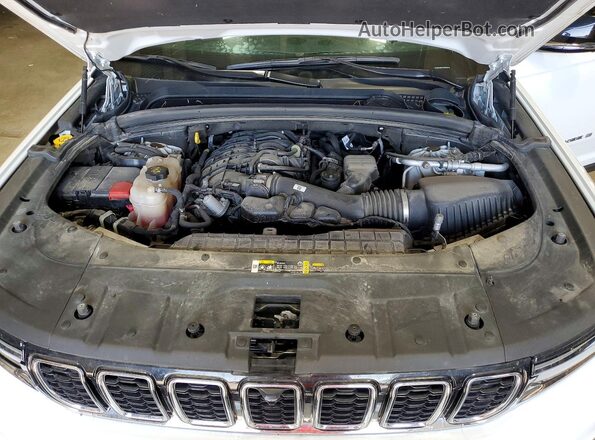1C4RJKBG7P8793772 2023 JEEP GRAND White ძრავის განყოფილების ხედი