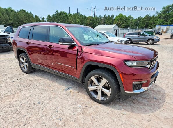 1C4RJKBG8M8113714 2021 JEEP GRAND Red წინა მარჯვენა
