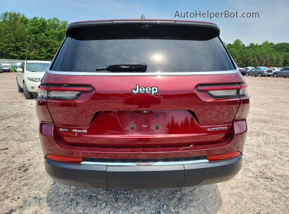 1C4RJKBG8M8113714 2021 JEEP GRAND Red უკანა ხედი