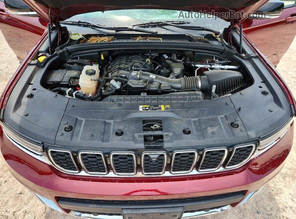 1C4RJKBG8M8113714 2021 JEEP GRAND Red ძრავის განყოფილების ხედი