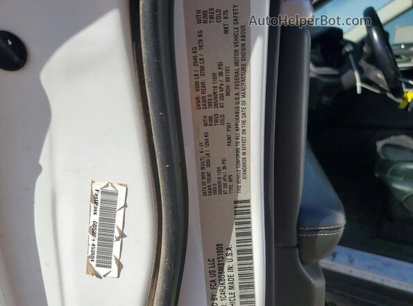 1C4RJKBG8M8131808 2021 JEEP GRAND White VIN sticker view