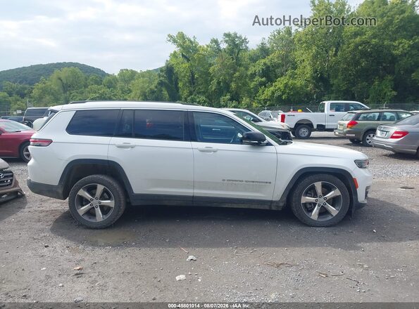 1C4RJKBG8M8144557 2021 JEEP GRAND CHEROKEE L Белый Вид задней части салона