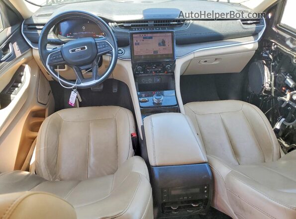 1C4RJKBG8N8526475 2022 JEEP GRAND Gray Widok deski rozdzielczej