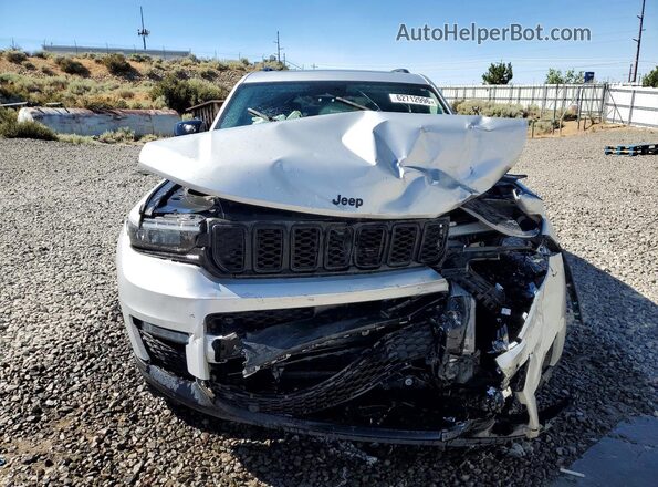 1C4RJKBG8P8860119 2023 JEEP GRAND Серебряный Вид спереди