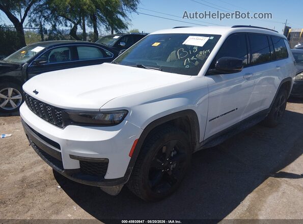 1C4RJKBG9P8733377 2023 JEEP GRAND CHEROKEE L White Front left