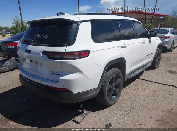 1C4RJKBG9P8733377 2023 JEEP GRAND CHEROKEE L White Rear right