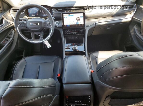 1C4RJKBG9P8863661 2023 JEEP GRAND Silver Widok deski rozdzielczej