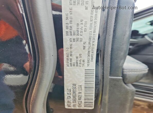 1C4RJKBGXM8154748 2021 JEEP GRAND Black Вид підкапотного простору
