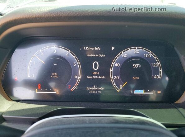 1C4RJKBGXP8705605 2023 JEEP GRAND Black Widok zestawu wskaźników