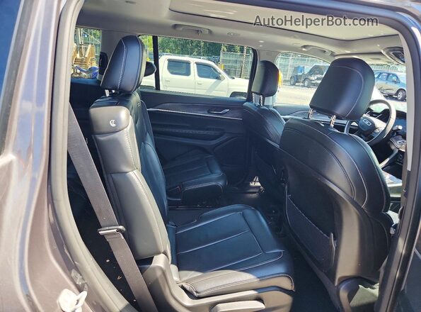 1C4RJKBGXP8710951 2023 JEEP GRAND Black Widok wnętrza z tyłu