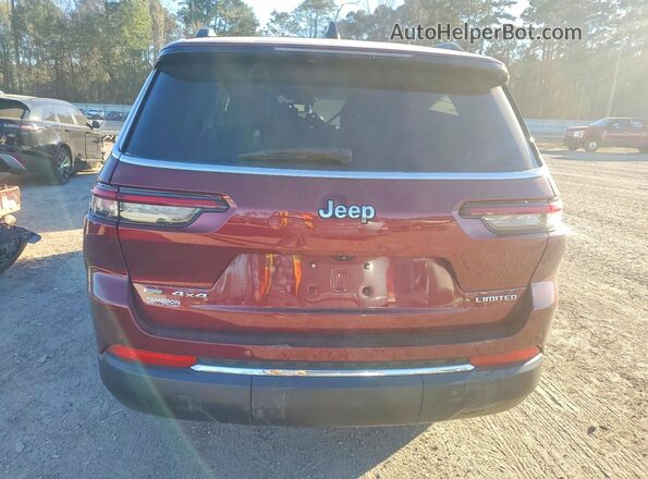 1C4RJKBGXP8728799 2023 JEEP GRAND Maroon Vista trasera