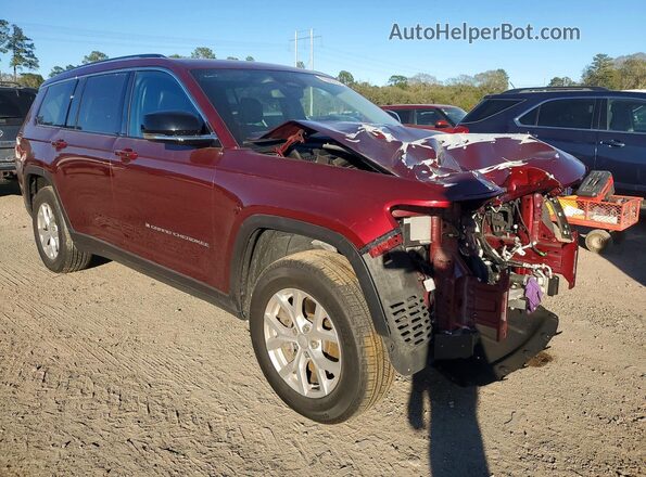 1C4RJKBGXP8728799 2023 JEEP GRAND Maroon Delantero derecho