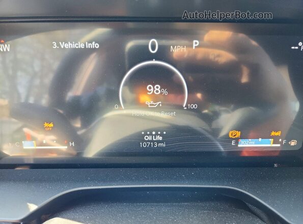 1C4RJKBGXS8744915 2025 JEEP GRAND Burgundy Instrument cluster view