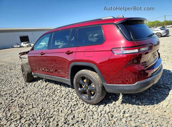 1C4RJKBGXS8744915 2025 JEEP GRAND Burgundy Rear left