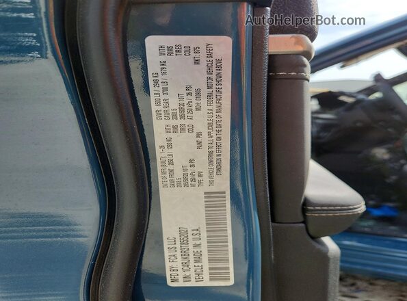 1C4RJKBR3T8552027 2026 JEEP GRAND Blue VIN კოდის სტიკერის ხედი