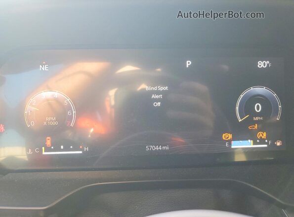 1C4RJKDG7N8520356 2022 JEEP GRAND Gray Widok zestawu wskaźników