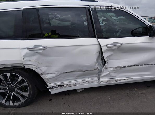1C4RJKDG7P8100809 2023 JEEP GRAND CHEROKEE L White Front view
