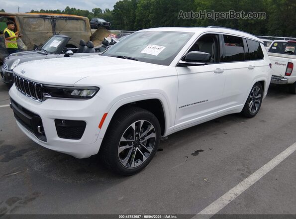 1C4RJKDG7P8100809 2023 JEEP GRAND CHEROKEE L White Front left