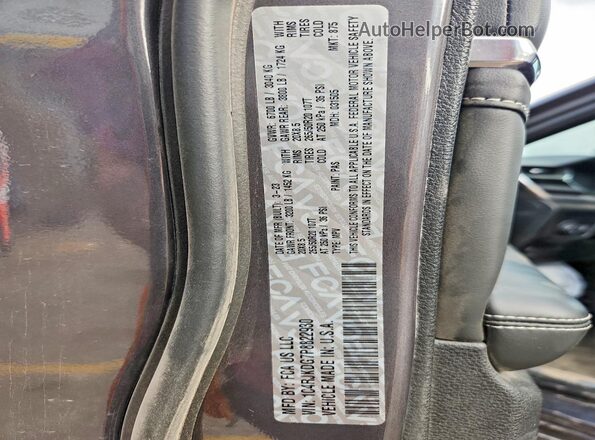1C4RJKDG7P8822930 2023 JEEP GRAND Угольный Вид наклейки с VIN-кодом