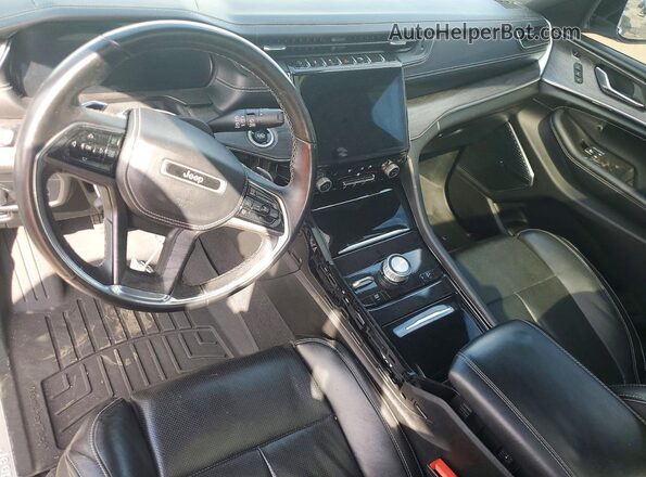 1C4RJKDG8M8190354 2021 JEEP GRAND Белый Вид панели приборов
