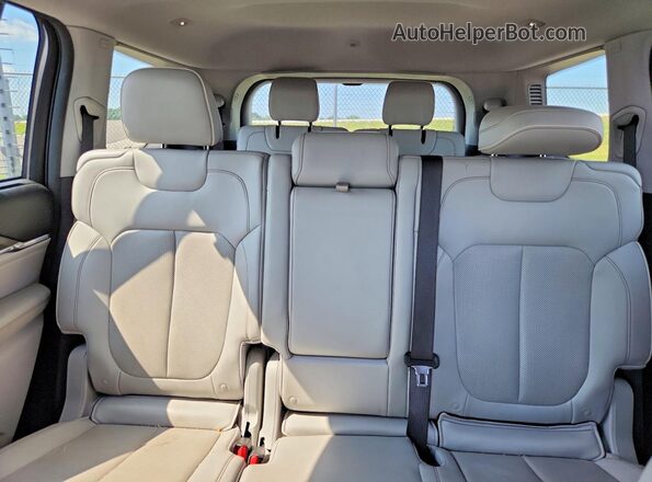 1C4RJKDG8N8547727 2022 JEEP GRAND Brown Rear seats view
