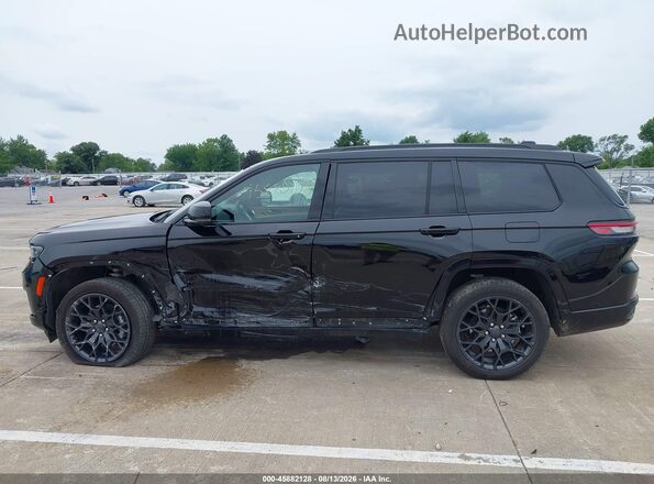 1C4RJKEG1S8714424 2025 JEEP GRAND CHEROKEE L Black Սալոնի 360 աստիճան տեսք