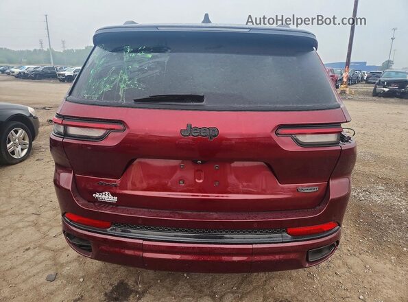1C4RJKEG2P8887912 2023 JEEP GRAND Maroon Rear view