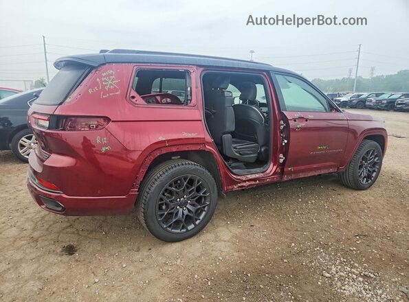 1C4RJKEG2P8887912 2023 JEEP GRAND Maroon Rear right