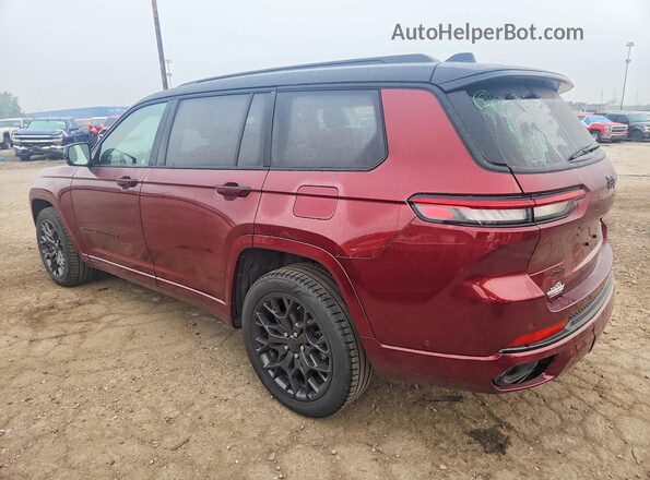 1C4RJKEG2P8887912 2023 JEEP GRAND Maroon Rear left