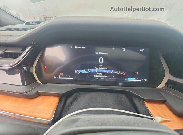 1C4RJKEG2P8887912 2023 JEEP GRAND Maroon Instrument cluster view