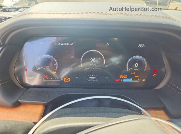 1C4RJKEGXM8164790 2021 JEEP GRAND White Սարքավորումների վահանակի տեսք