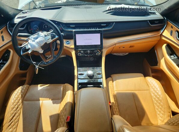 1C4RJKEGXM8164790 2021 JEEP GRAND White Առջևի վահանակի տեսք
