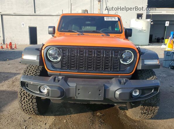 1C4RJXDG0SW632260 2025 JEEP WRANGLER Orange Widok z przodu